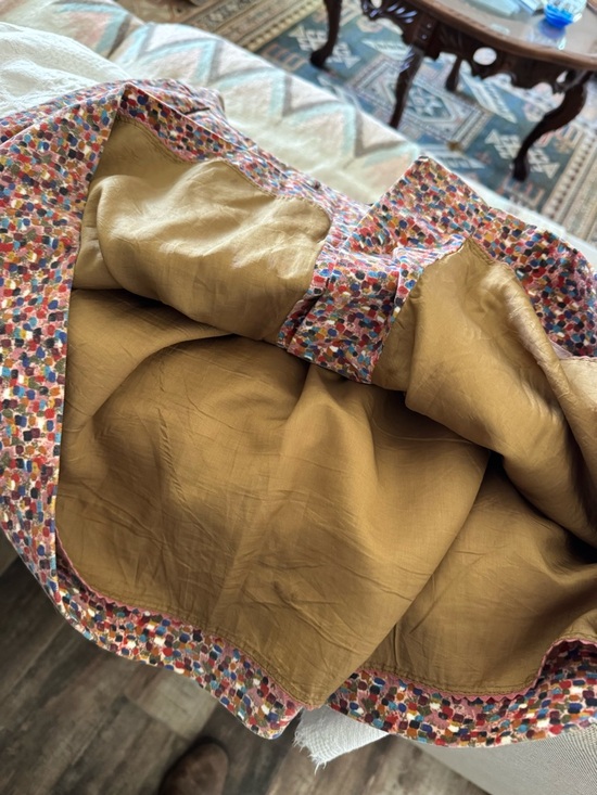 Eleven’s Vintage Anthropologie Velvet Mini Skirt - Picture 7 of 7